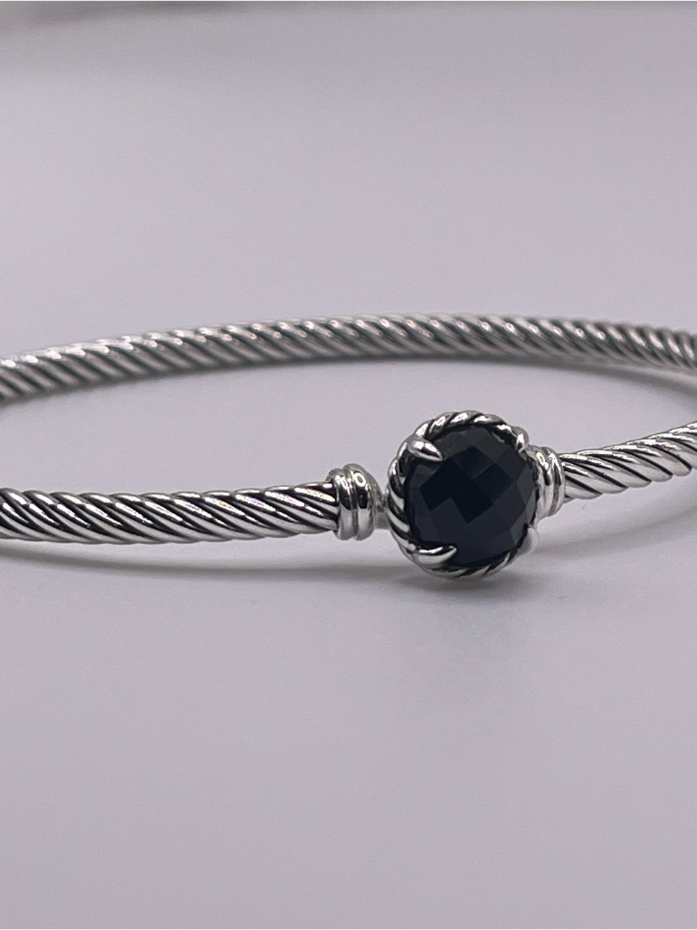 David Yurman Chatelaine Bracelet with Black Onyx - Picture 12 of 15